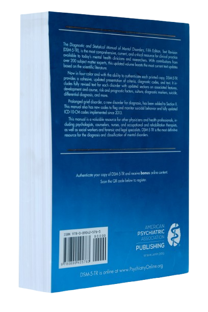 Diagnostic and Statistical Manual of Mental Disorders, Text Revision Dsm-5-tr 5th Edition